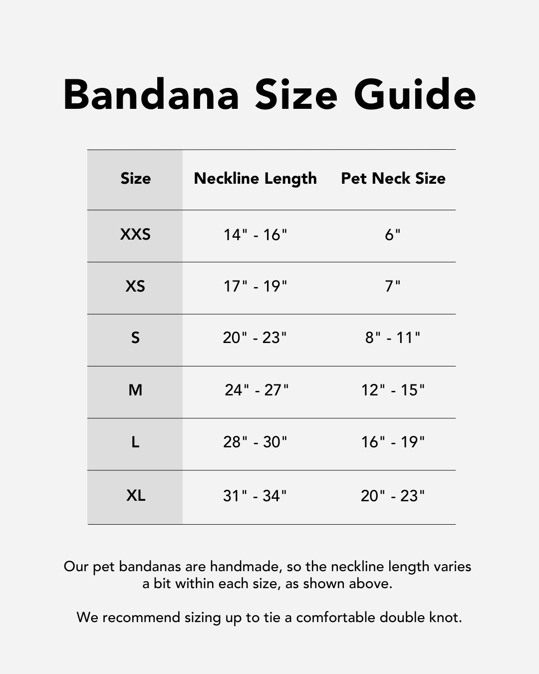 Pet Bandana