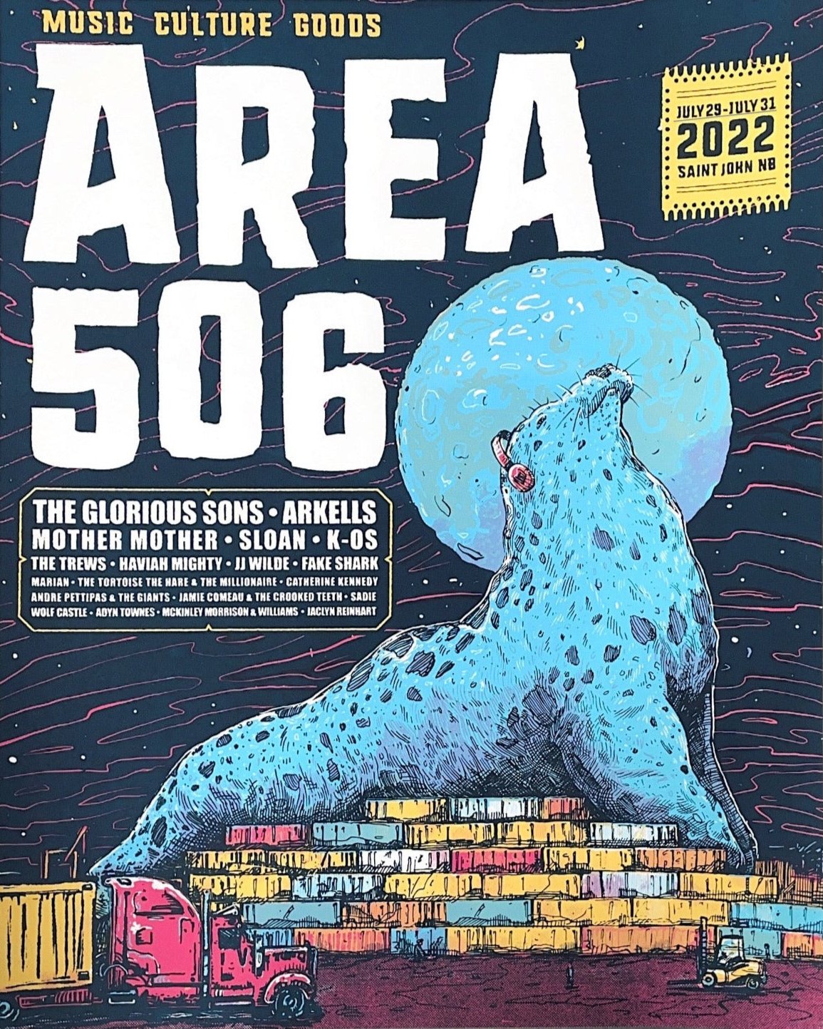 2022 AREA 506 Festival Poster