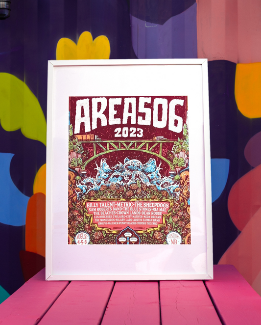 2023 AREA 506 Festival Poster