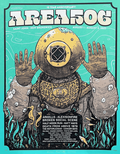 2025 AREA 506 Festival Poster