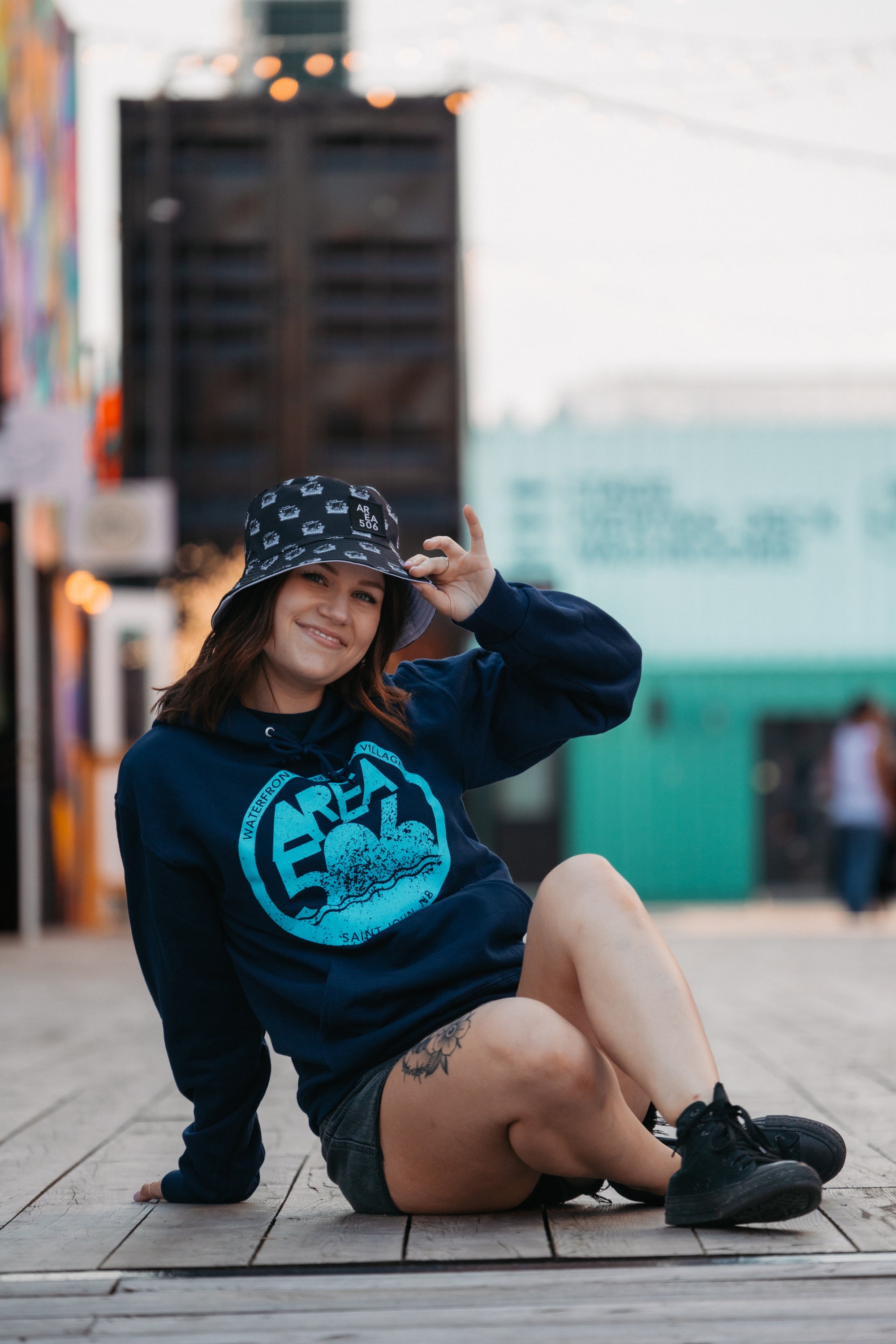 AREA 506 Container Village Hoodie