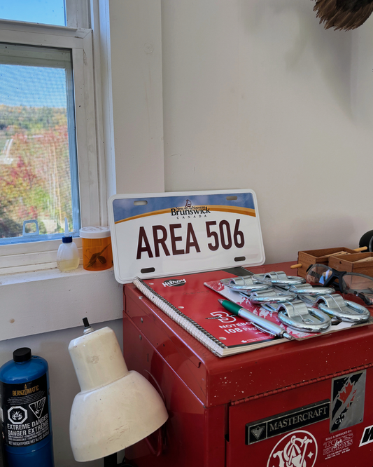 AREA 506 Tin Sign