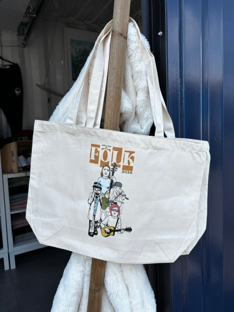 AREA 506 as FOLK Tote Bag