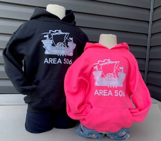 AREA 506 Ship Logo Pullover Hoodie