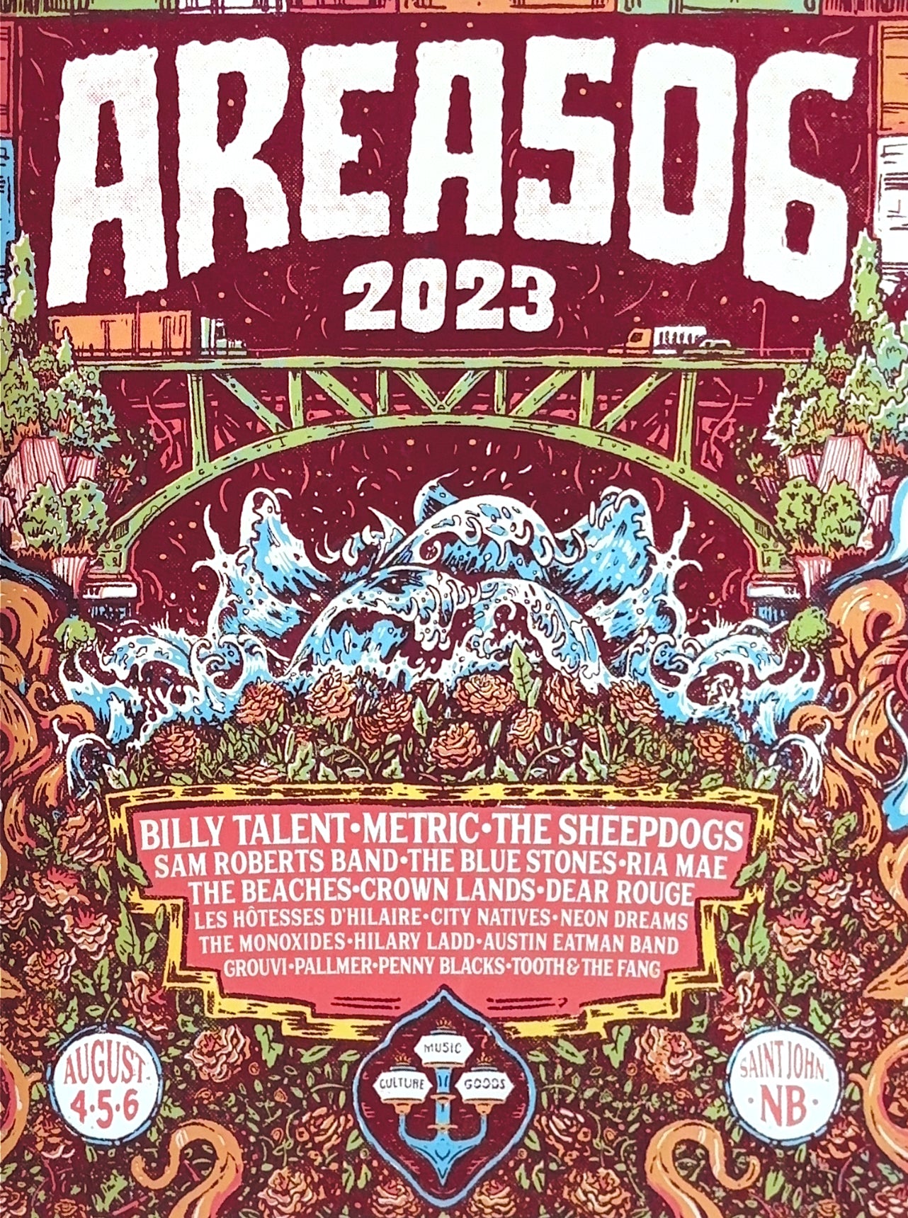 2023 AREA 506 Festival Poster