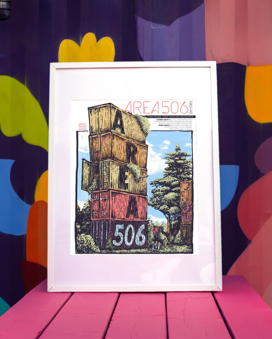 2018 AREA 506 Festival Collector Poster