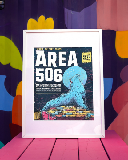 2022 AREA 506 Festival Collector Poster