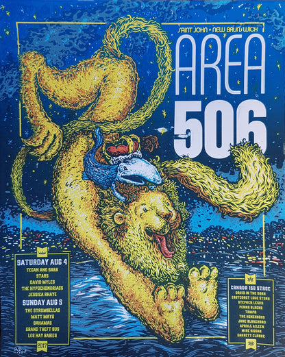 2017 AREA 506 Festival Poster