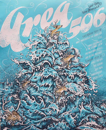 2016 AREA 506 Festival Collector Poster